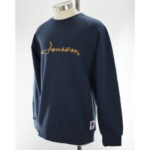 JONSEN ISLAND Mens Navy FALCO RIVIERA Crew Neck Organic Cotton Sweatshirt XL NWT